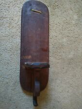 Authentic Native American Made  Candle Holder Cedar Candle Holder Coat Hanger... picture