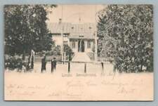 Jernvagshotellet~Hotel LJUNGBY Sweden~Kronoberg Smaland Antique Postcard 1901 picture