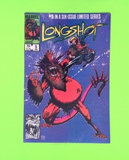 Longshot #5 1986 Marvel Comics 1st App High Grade Comic Book B139-250 picture