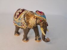 Jere Luxury Giftware Bejeweled Kathmandu Elephant Trinket Box KAT magnet latch picture