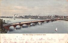 Hartford Connecticut THE NEW BRIDGE 1906 Postcard 7056 picture