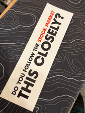 Berkshire 2026 Do you follow the stock market this closesly? Bumper sticker picture