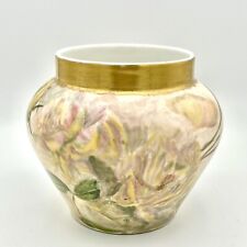 Vntg Wm Guerin & CoFrance Early LimogesPorcelain Vase c1891-1900 6.5x7.5” Signed picture