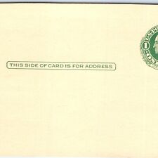 c1910s Washington One Cent Blank Government US Postal Postcard Address 1 Vtg A69 picture