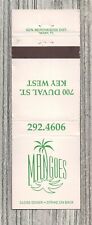 Matchbook Cover-Mangoes Seafood Restaurant Key West FL-233 picture
