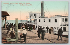 Postcard St. Petersburg, Steamer H.B. Plant at A.C.L. Dock A736 picture