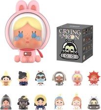 POP MART Crybaby Crying to THE Moon-Sitting Series Blind Box Figures, Collectibl picture