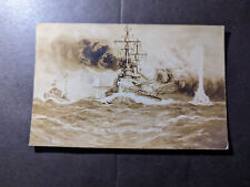 Mint Germany Military Naval Postcard SMS Posen Skagerrak 1916 WWI picture