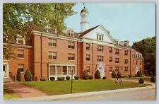 Tiffin Hall Ohio University Chrome Postcard Athens Ohio 1950s picture