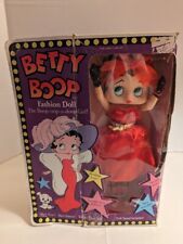 1986 Vintage Marty Toy Betty Boop Fashion Doll Red Dress New NIB Original Authnt picture