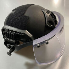 IIIA UHMW-PE Ballistic Bullet Proof Helmet L+Bulletproof Face Guard Shield Mask picture