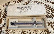 Vintage Medical Insulin East Rutherford 1cc Cobalt Plunger Glass Syringe IN BOX picture