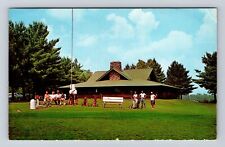 Sayner WI-Wisconsin, the Country Club, Golf Course, Vintage c1966 Postcard picture