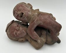 RARE ANTIQUE/VINTAGE MAYAN/MEXICAN EROTICA ART SCULPTURES/FIGURINES HAND MADE. picture