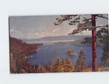 Postcard Emerald Bay Lake Tahoe California USA picture