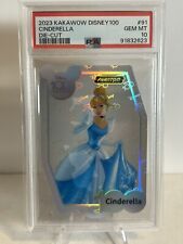 Cinderella 2023 Kakawow Phantom Disney 100 Die-Cut Holo PSA 10 Gem Mint picture