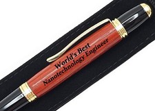 Gift For Nanotechnology Engineer World's Best Engraved Pen Present picture