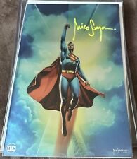 Superman '78 #1 BTC & NYCC Exclusive FOIL Virgin signed by Mico Suayan w/ COA picture