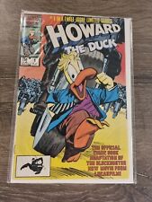 HOWARD THE DUCK MOVIE ADAPTION NM/NM+ HIGH GRADE KYLE BAKER COVER MARVEL 1986 picture