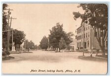 c1905 Main Street Looking South Alton New Hampshire NH Vintage Antique Postcard picture