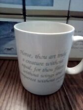 Horse, Thou Art Truly A Creature Without Equal Leanin' Tree Mug NEW in box NOS picture