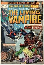 Adventure Into Fear #24 Bronze Age Marvel Comics 1st Meeting Blade Morbius VG+ picture