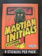 2023 Sidekick Martian Initials Orange Mars Attacks Wax Pack /26 Numbered Boxes picture