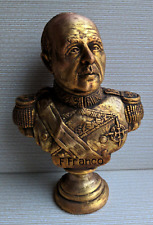 Spanish Military and Statesman Francisco Franco bust statue sculpture figurine picture