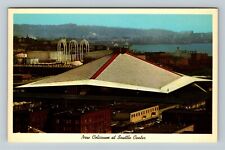 Seattle, WA-Washington, Coliseum In Seattle Center, Vintage Postcard picture
