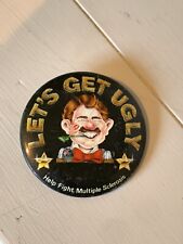 Let's Get Ugly Button Help Fight Multiple Sclerosis Pin Pinback picture