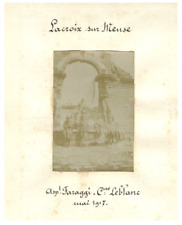 France, Lacroix sur Meuse. Aspt. Faraggi et Cne. Vintage Leblanc Silver Print, W picture