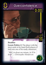 Overconfidence - First Edition - 24 TCG picture