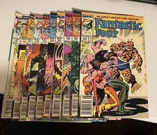 Fantastic Four  Marvel Comic Bundle  1987 10 Comics picture