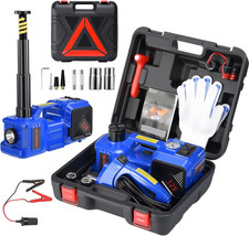Electric Car Jack Kit 5 Ton 12V Electric Floor Jack Lift for Vehicle, Electric H picture