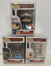 Stranger Things Funko Pop Television Lot 3 SUPER NICE IN CASE 1246 1248 1249 picture