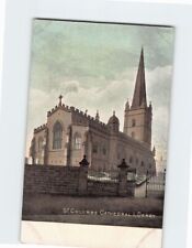 Postcard St. Columbs Cathedral Derry Northern Ireland picture