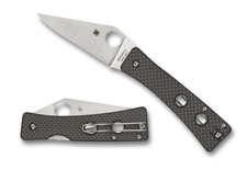 Spyderco Knives Watu Black Carbon Fiber G-10 20CV C251CFP Stainless Pocket Knife picture