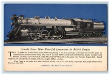 c1905 Canada Locomotive Train 6100 British Empire Railway Vintage Postcard picture