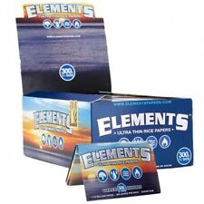 ELEMENTS 1 BOX ElEMENTS 300 X 1 1/4 (1.25) ROLLING PAPERS ULTRA THIN RICE 20 PK picture