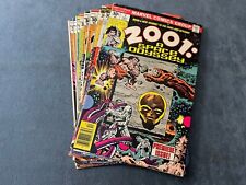 2001 A Space Odyssey #1-10 Marvel 1976 Complete 1st Machine Man Low Mid Grades picture