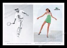 Lacoste Clothing 2000s Print Advertisement (2 pages) 2007 Legs picture