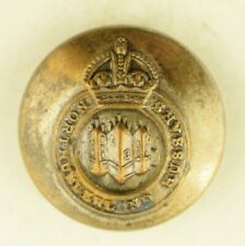 1870s-80s Northumberland Hussars Uniform Button Original D16 picture
