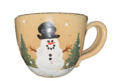 Three Rivers Pottery 1998 tea/hot chocolate/coffee mug Winter View picture