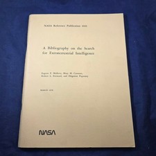 1978 NASA RP-1021 Search for Extraterrestrial Intelligence SETI UFO Bibliography picture