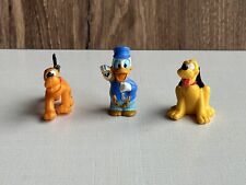 DISNEY CHARACTERS  FIGURINES LOT OF 3 VINTAGE picture