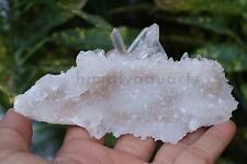 100% Natural Himalayan Samadhi White Quartz Crystal Healing 185gm Rough Specimen picture