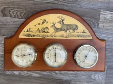 Vintage Springfield Weather Station, Barometer, Thermometer Humidity Made in USA picture