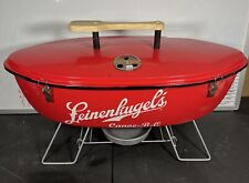 RARE - Leinenkugel's Canoe B-Q Grill Never Used Brewery Collectible Fire BBQ picture