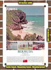 METAL SIGN - 1964 Bermuda You'll Enjoy Every Golden Minute - 10x14 Inches picture