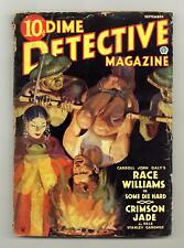 Dime Detective Magazine Pulp Sep 1935 Vol. 19 #2 GD 2.0 picture